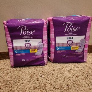 Poise Fresh Protection Pads - Purple